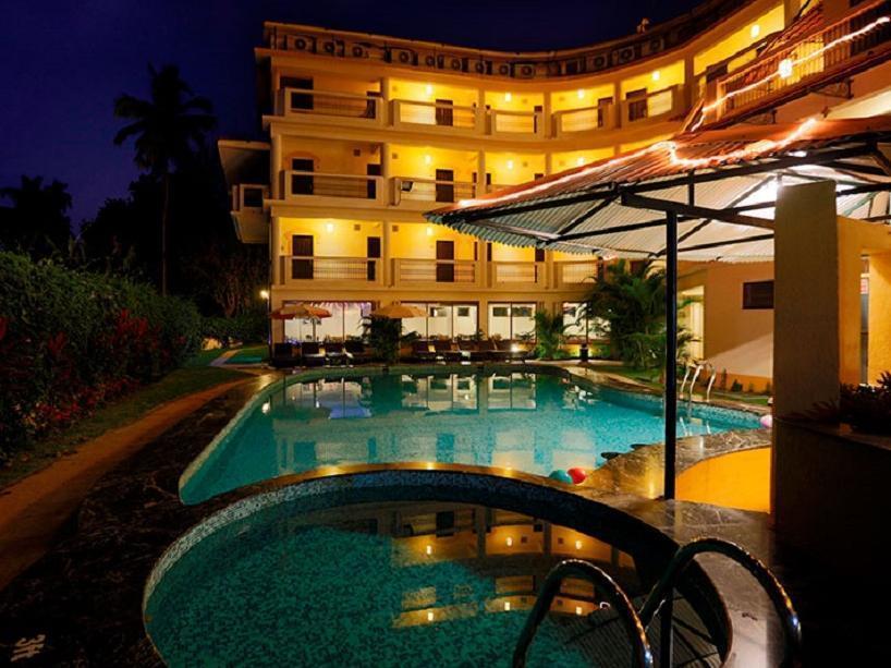 The Sea Horse Resort Baga Bagian luar foto